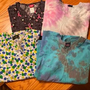 Womens scrub tops